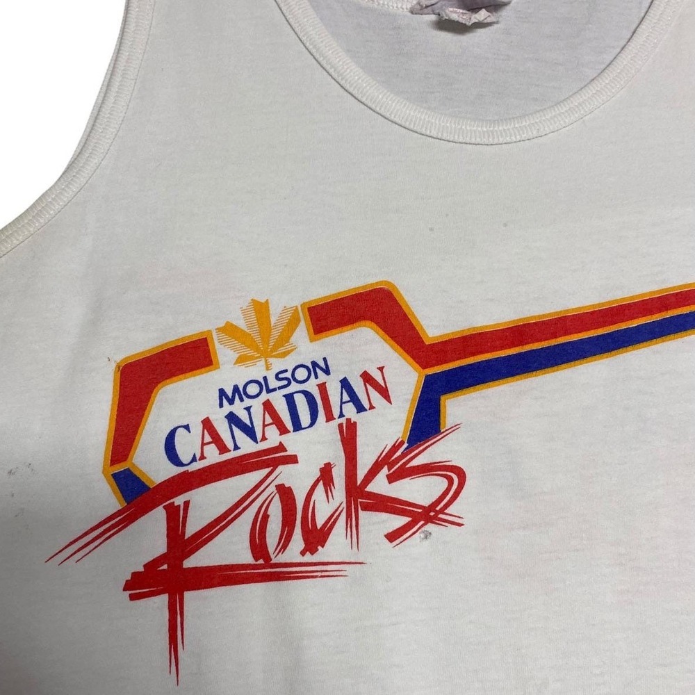 Vintage Molson Canadian Rocks Tank Top - Picture 5 of 6